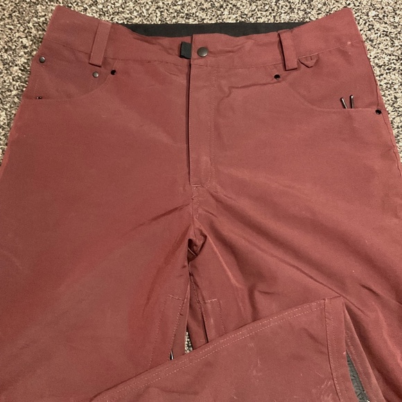 Ride Snow Board Pants, Size Large, Maroon - Picture 1 of 7